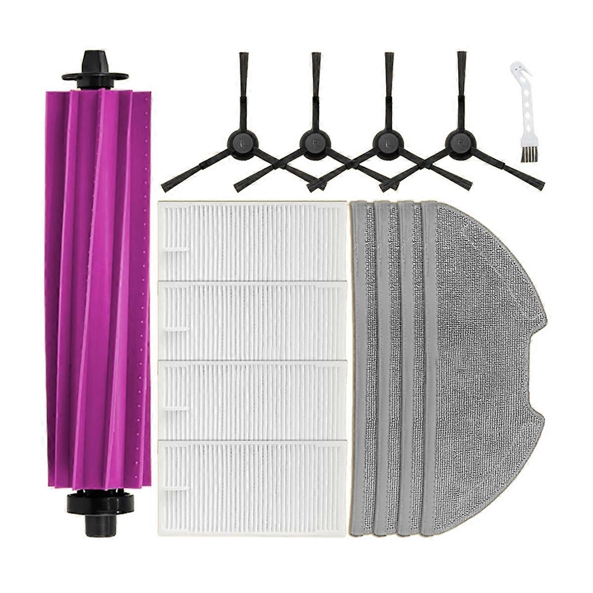 Ersatzteile Für Den Staubsauger E20 Plus: Hauptwalze, Seitenbürste, Filter, Hepa-tücher, Pads Und Zubehör.