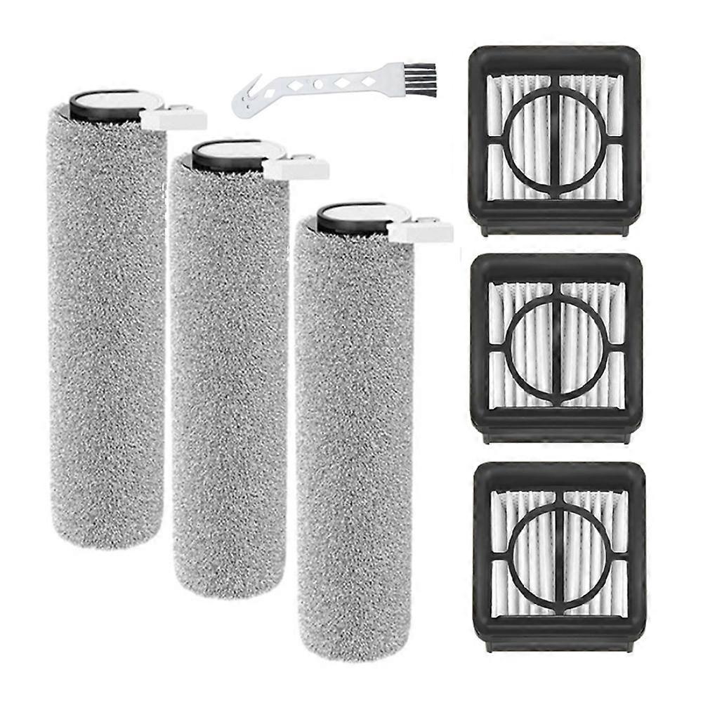 7-teiliges Set Für Xiaomi Truclean W20 / 2c / 4c / 2 Lite Nass- Und Trockensauger: Rotierende Bürste Und Ersatz-hepa-filter