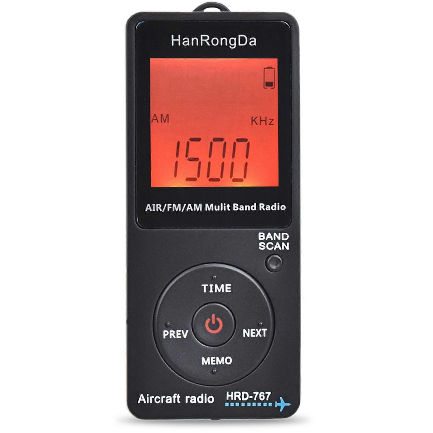 Fm/am/air-funkempfänger Für Den Flugfunkbereich Mit Lcd-bildschirm