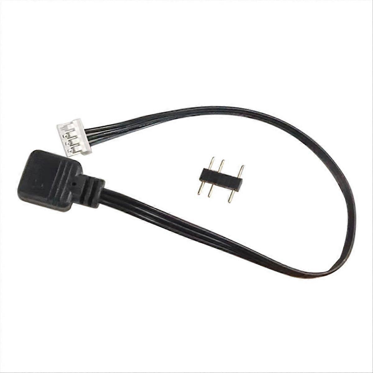 Argb 5v 3-pin Auf 4-pin Lüfteradapterkabel, Lüftersteuerungs-adapteranschluss