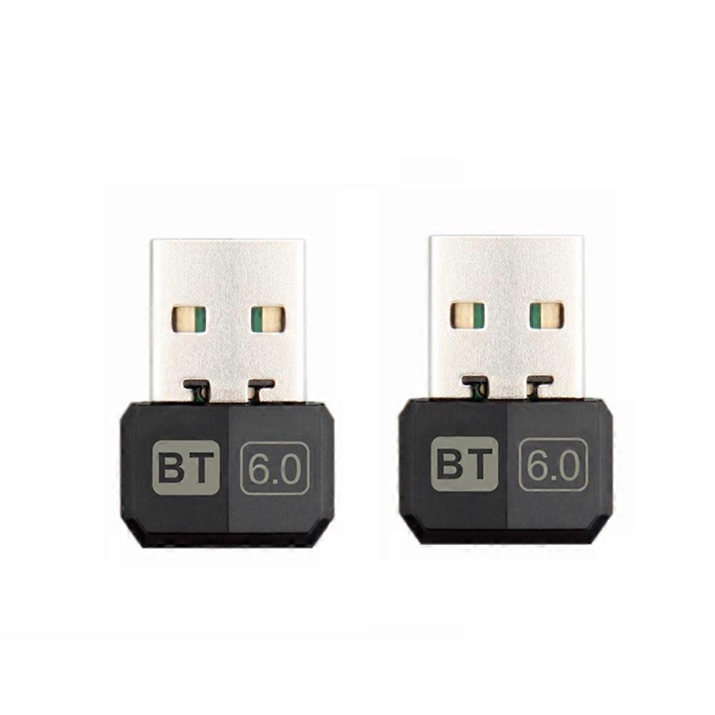 Packung Mit 2 Usb Bluetooth 6.0 Adaptern Für Pc (lmp14 Bluetooth Transceiver), Kompatibel Mit Laptop- Oder Desktop-tastatur, Maus Und Headset.