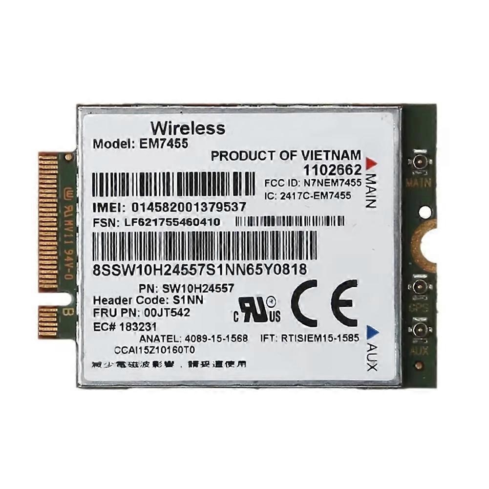 4g Lte Modul Em7455 Fru 00jt542 Ngff M2 Karte Für Lenovo Thinkpad T460 T560 L460 L560 X260 P70 P50 P40 X1