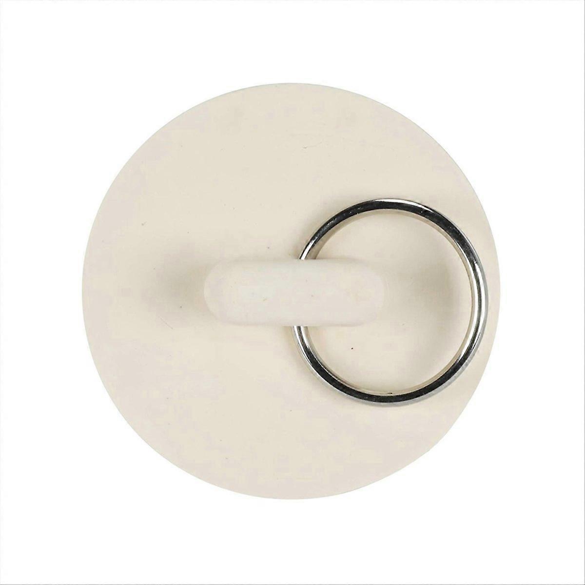 4,1 Cm (1 5/8 Zoll) Weißer Gummistöpsel Für Waschbecken/badewanne