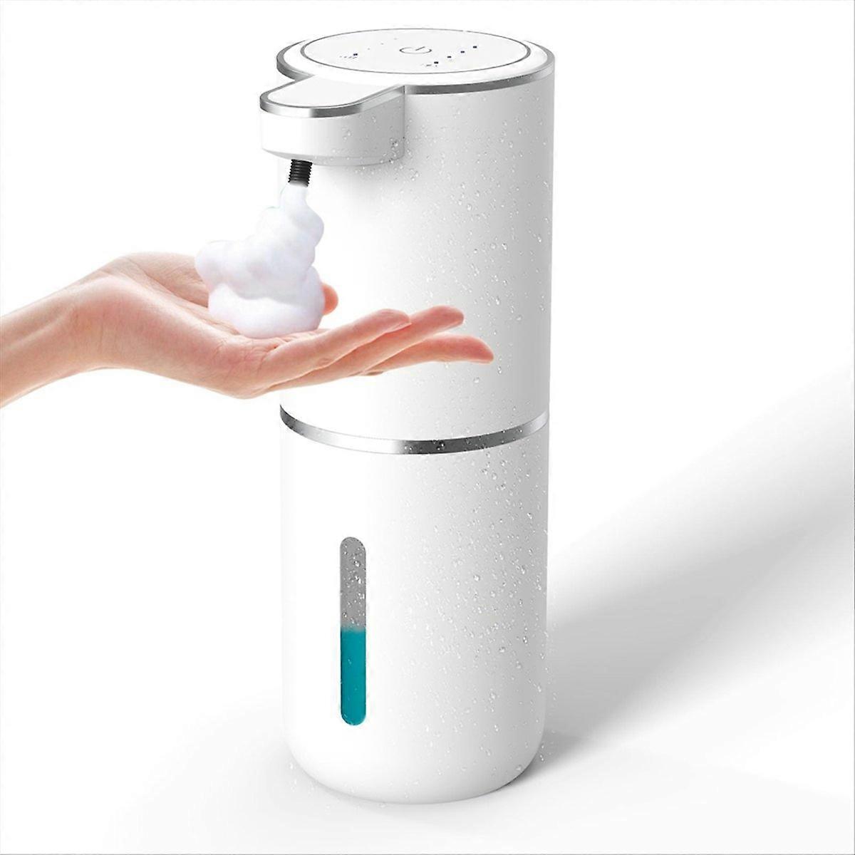 Berührungsloser Schaumseifenspender, 380 Ml, Usb-aufladbar, Automatischer Schaumseifenspender Mit 4 Einstellbaren Stufen