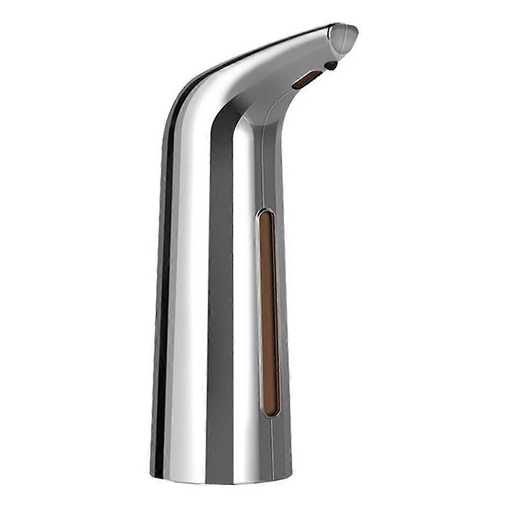 Automatischer Flüssigseifenspender 400 Ml, Badaccessoires, Intelligenter Seifenspender Für Induktionskochfelder, Silberfarben