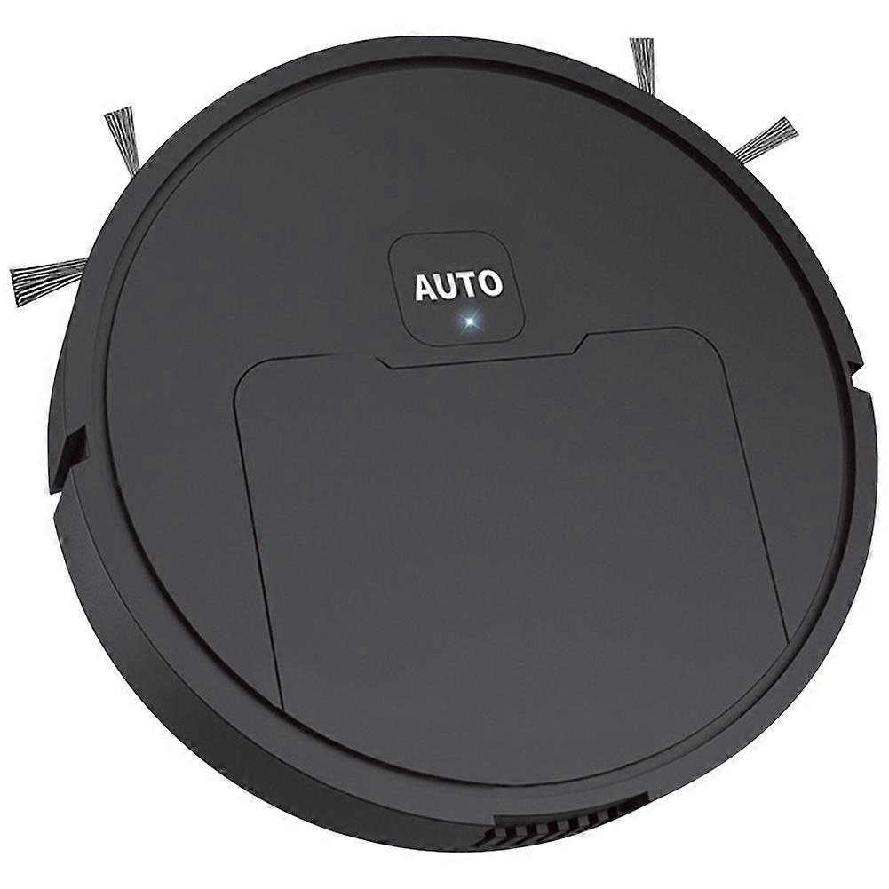 Wiederaufladbarer Saugroboter Über Usb, 1000 Pa Saugleistung, Ideal Für Die Reinigung Von Böden, Teppichen Und Tierhaaren (schwarz).