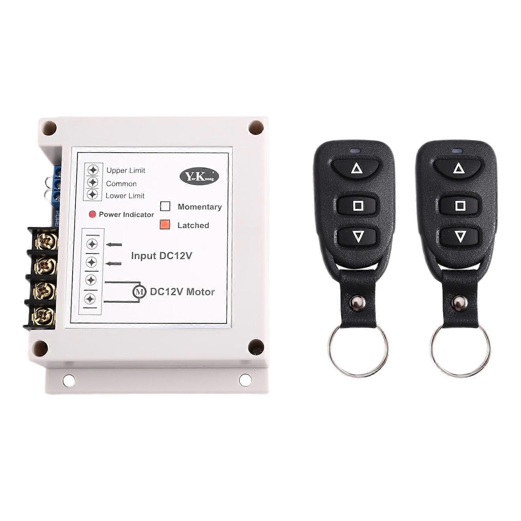 Dc12v 40a 400w Drahtlose Fernbedienung Für Garagentorantriebe, Vorhänge, Rollläden Und Mehr.