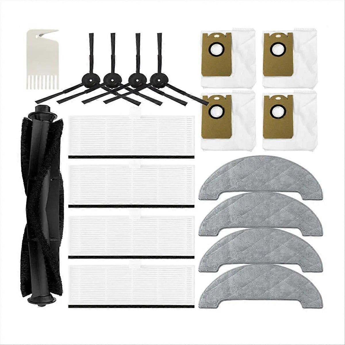 Für Q6 Pro Hauptbürste Seitenbürste Filter Staubtuch