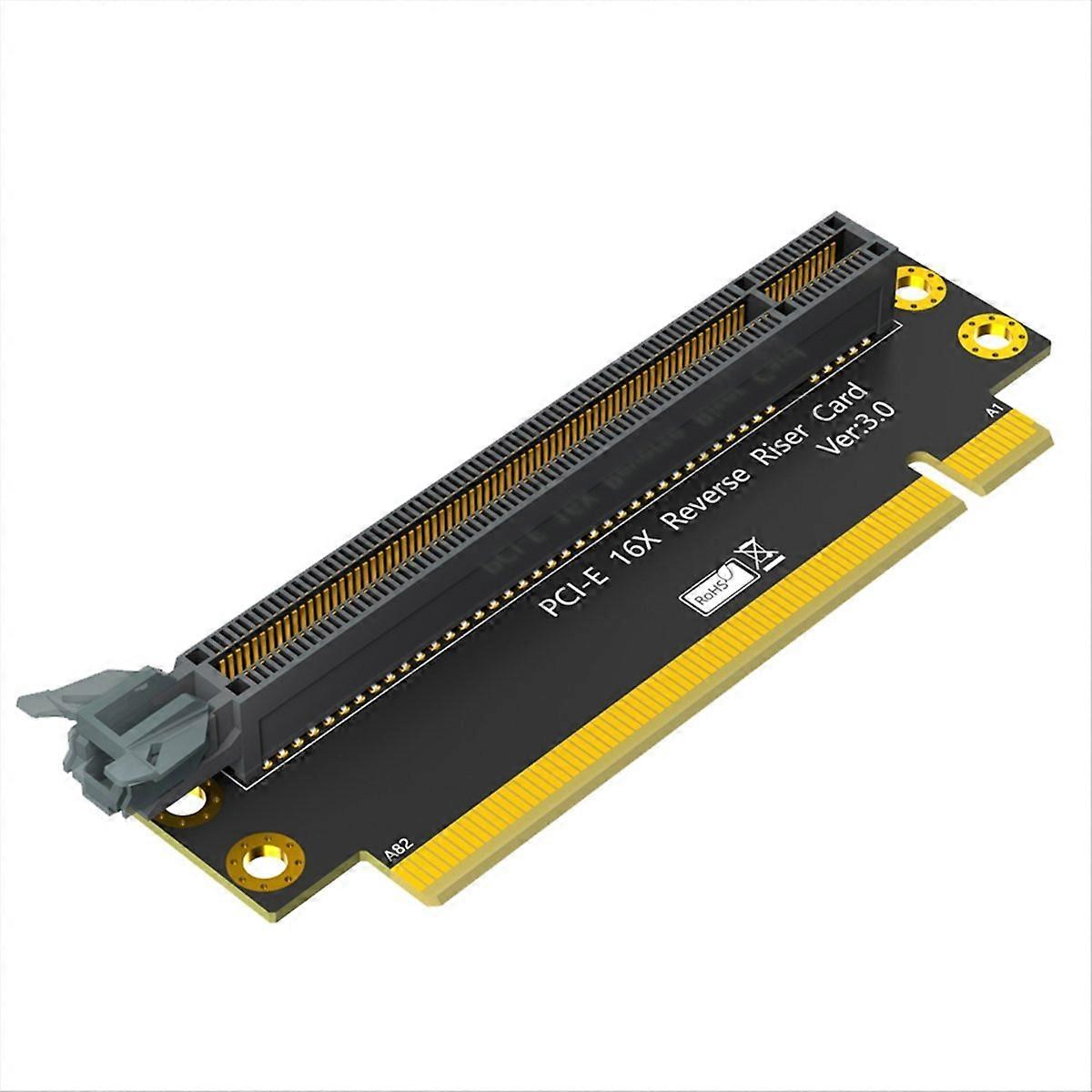 Pci-e 16x 3.0 90-grad-reverse-stecker-auf-buchse-erweiterungskarte