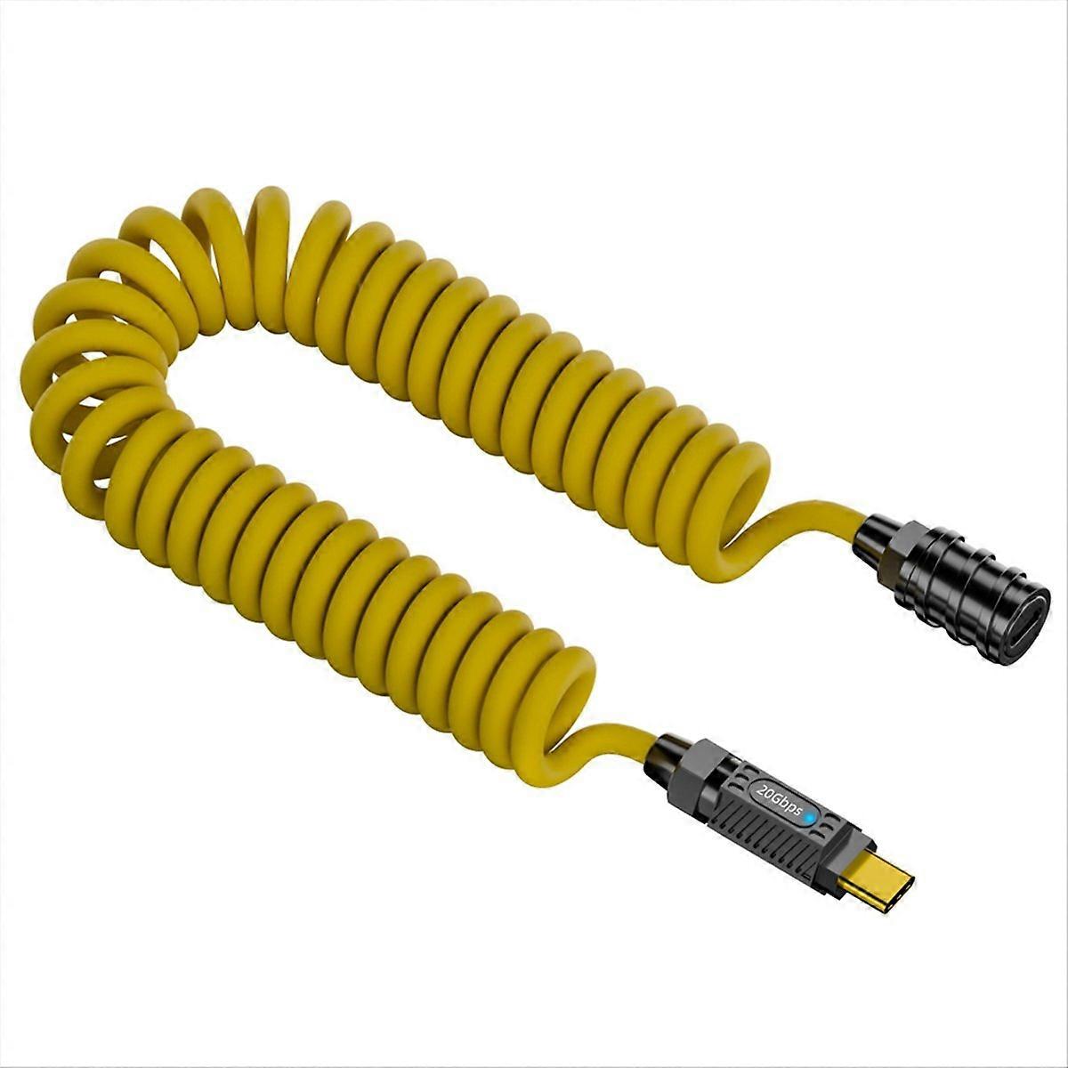 140-w-schnellladekabel Mit Usb-c-anschluss Und Ausziehbarem Verlängerungskabel