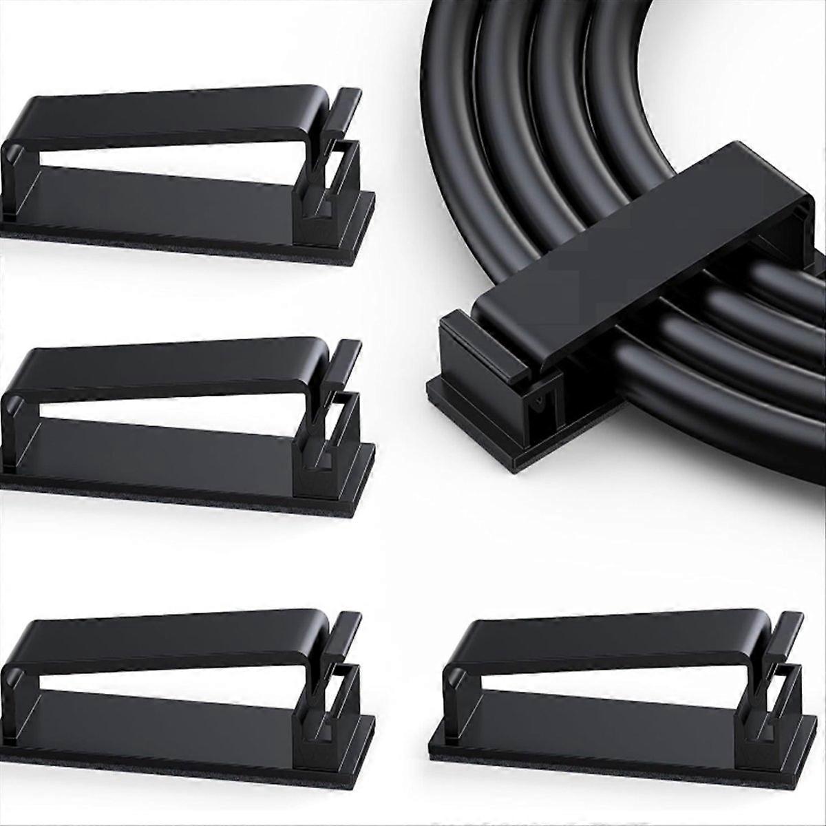 Packung Mit 50 Selbstklebenden Kabelmanagement-clips