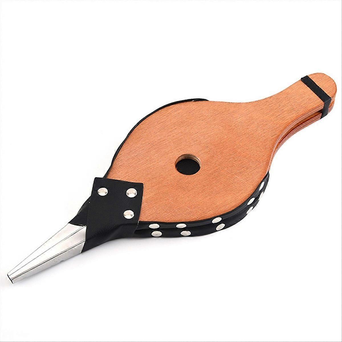 Handgefertigtes, Antikes Manuelles Gebläse Aus Holz Für Den Grill