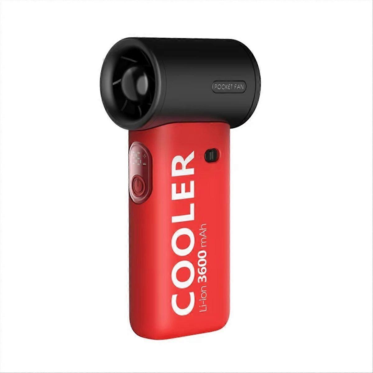 Tragbarer Hochgeschwindigkeitsventilator Violent Fan, 3600 Mah Akku, 100 Geschwindigkeitsstufen.