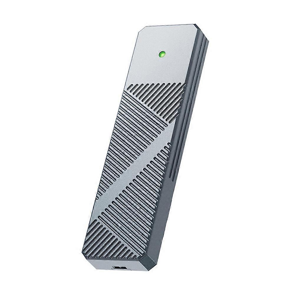 M.2 Usb 3.2 Ssd-gehäuse, 10 Gbit/s Typ-c Solid-state M.2 Ssd-gehäuse, Dual-protokoll Nvme/ngff Externes Gehäuse