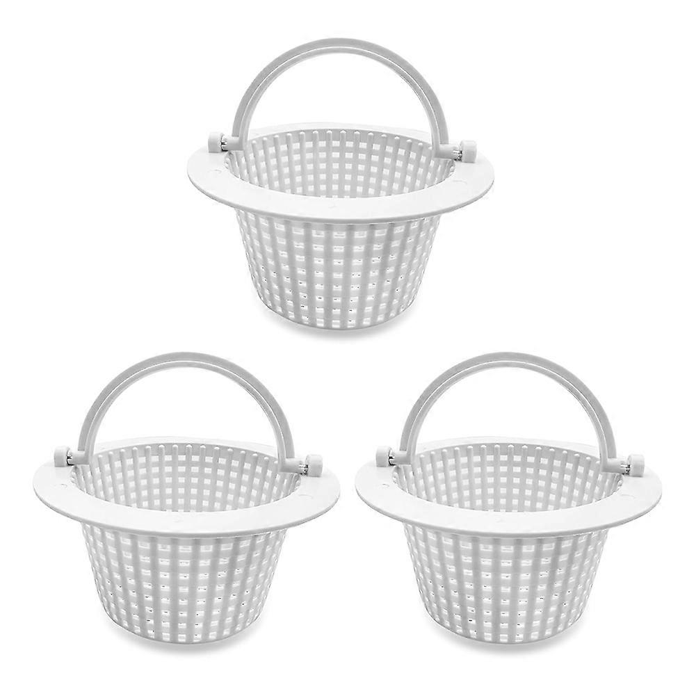 Ersatz-poolskimmerkorb Mit Griff, 3er-pack