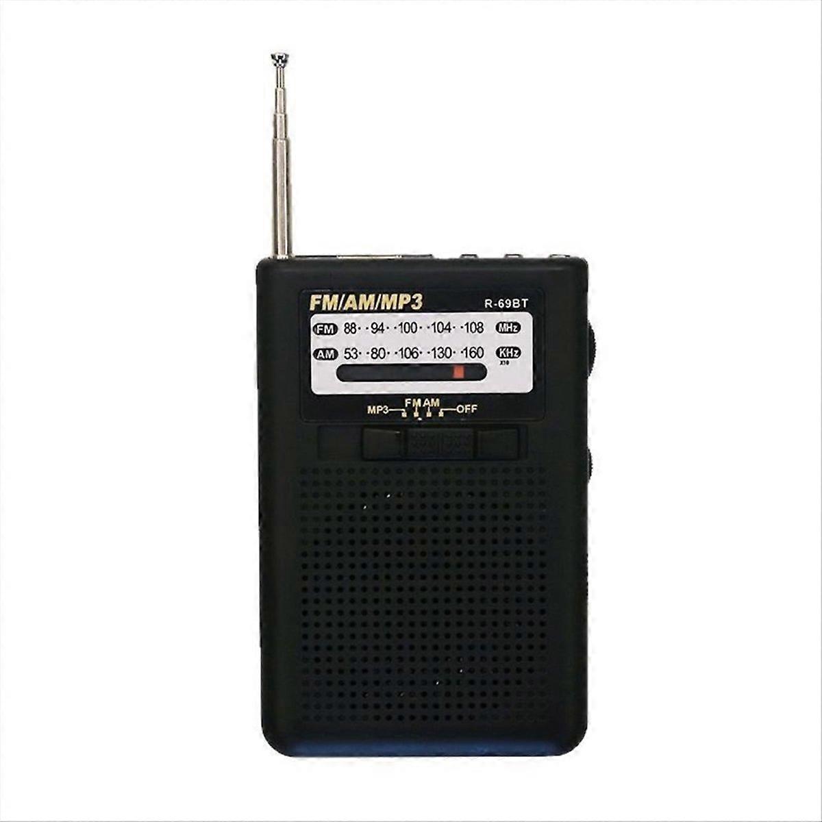 Fm/am-mp3-radio Mit Display, Lautsprecher, 88–108-mhz-band, Tf-karten-kompatibel, Kopfhöreranschluss, Mini-taschenradio A