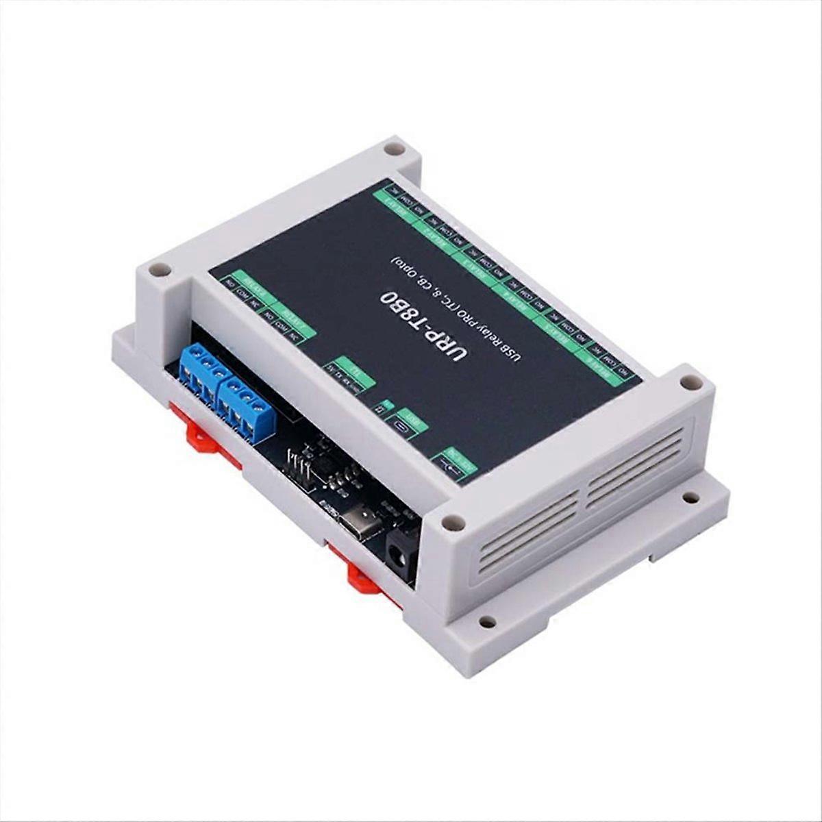 8-kanal Pro Usb Industrie-relaissteuerplatine Mit Trennschiene Und Usb/ttl-steuerrelais Für Automatisierungsanwendungen