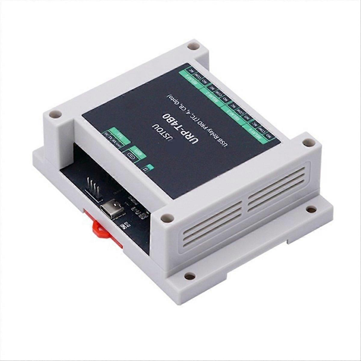 4-wege-pro-usb-relais Mit Trennschiene Für Industrielle Steuerplatinen, Usb/ttl-steuerrelais Für Automatisierungsanwendungen.