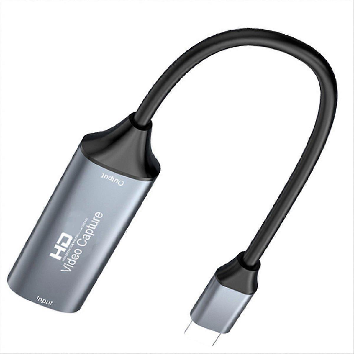 4k Usb 2.0 Typ-c Videoaufnahmekarte - Kompatibel Mit Live-streaming-videorekordern Für Gaming Und Streaming (4k/30 Hz)