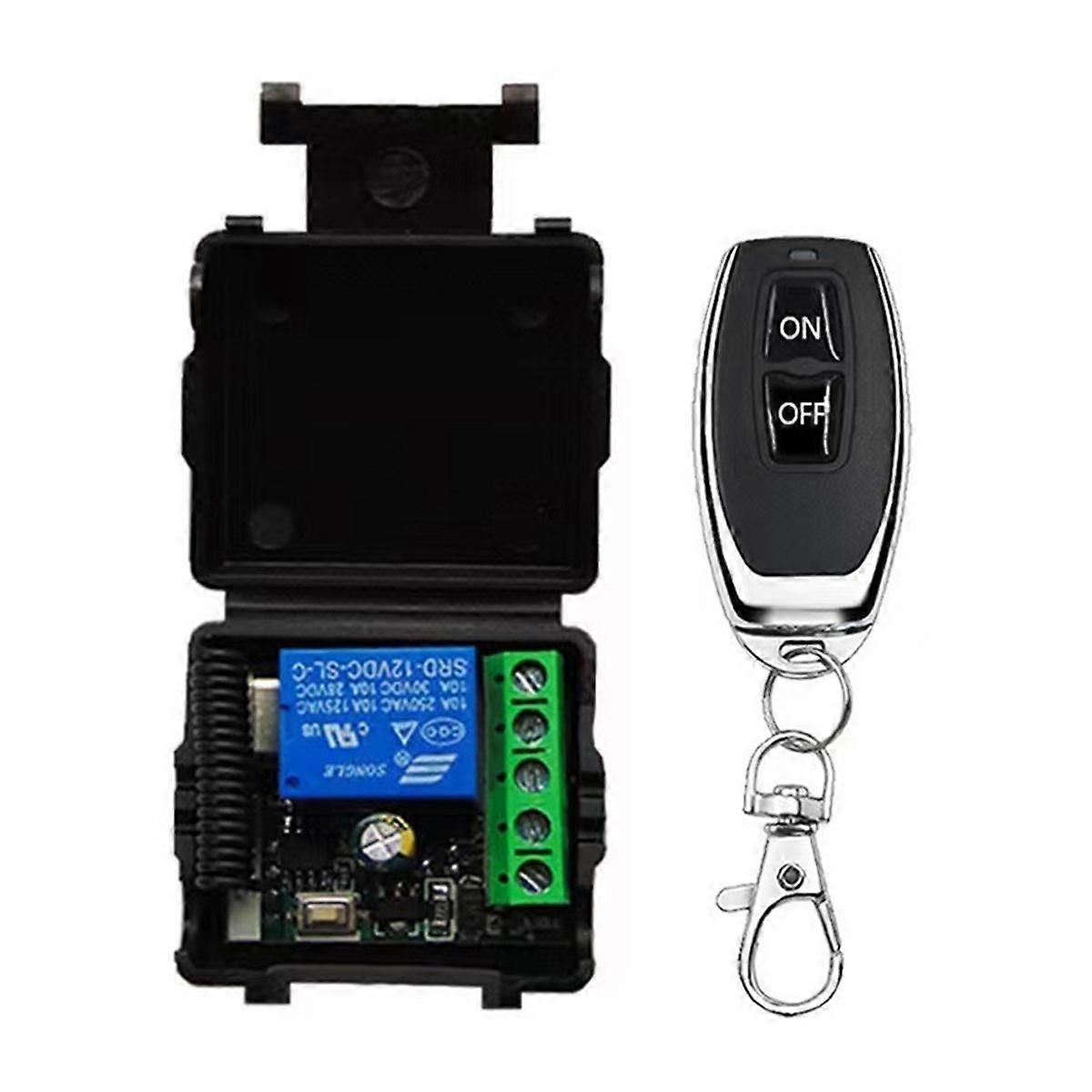 433 Mhz 12v Funkfernsteuerungsrelais Für Garagentormotor Und Wasserpumpe