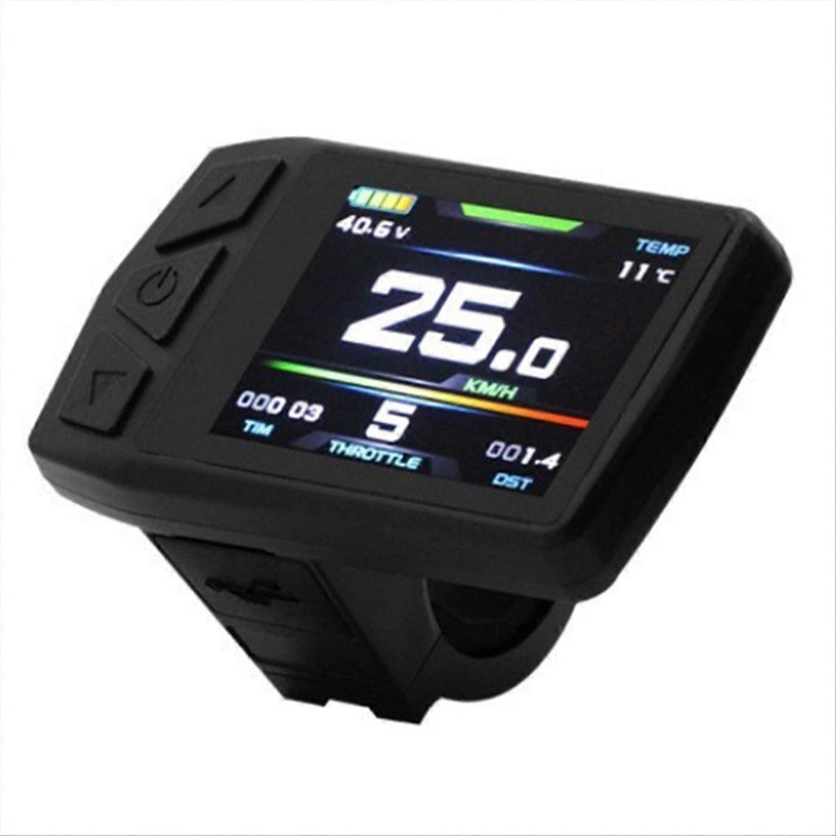 Kt Tf01u Intelligenter Fahrradcomputer, Farb-lcd, Wasserdicht Und Integriert