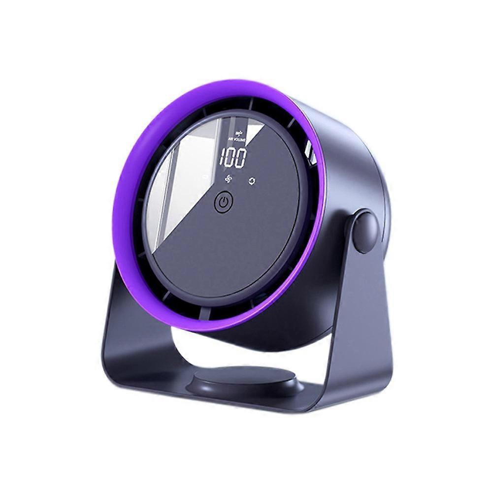 Leiser Tischventilator, 360°-drehung, Ideal Für Zuhause Und Büro