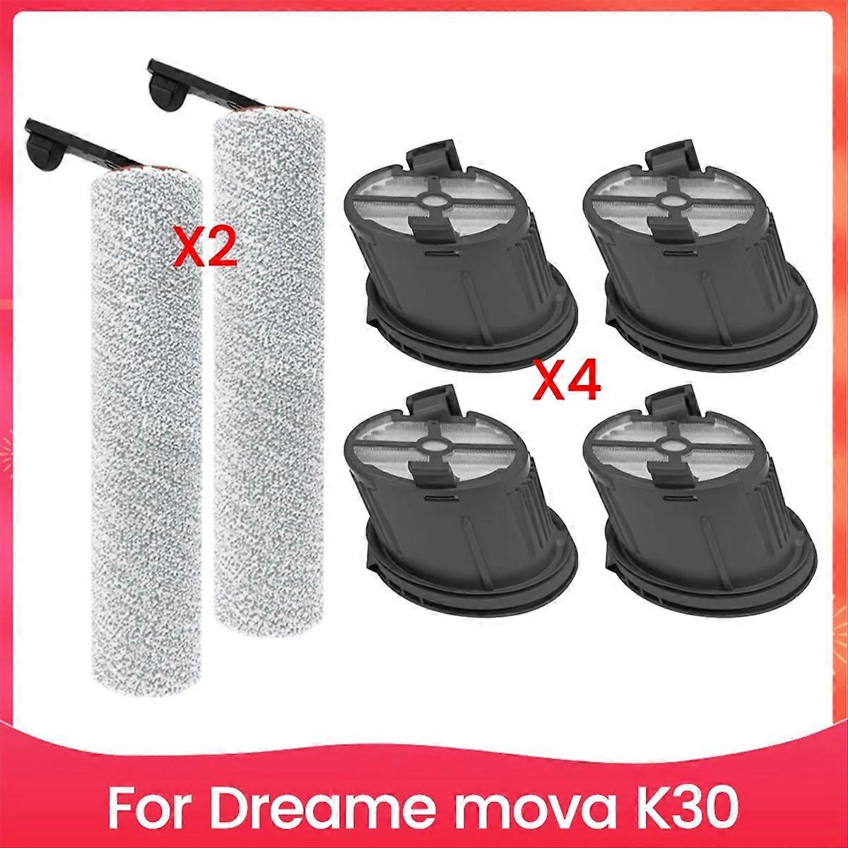 Mit Dem Scheuersauggerät K30 Kompatible Teile: 2 Rotierende Bürsten + 4 Hepa-filter