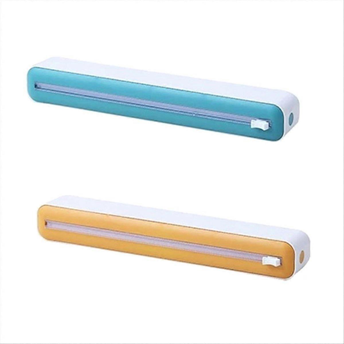 Nachfüllbarer Magnetischer Frischhaltefolienspender Mit Folienschneider