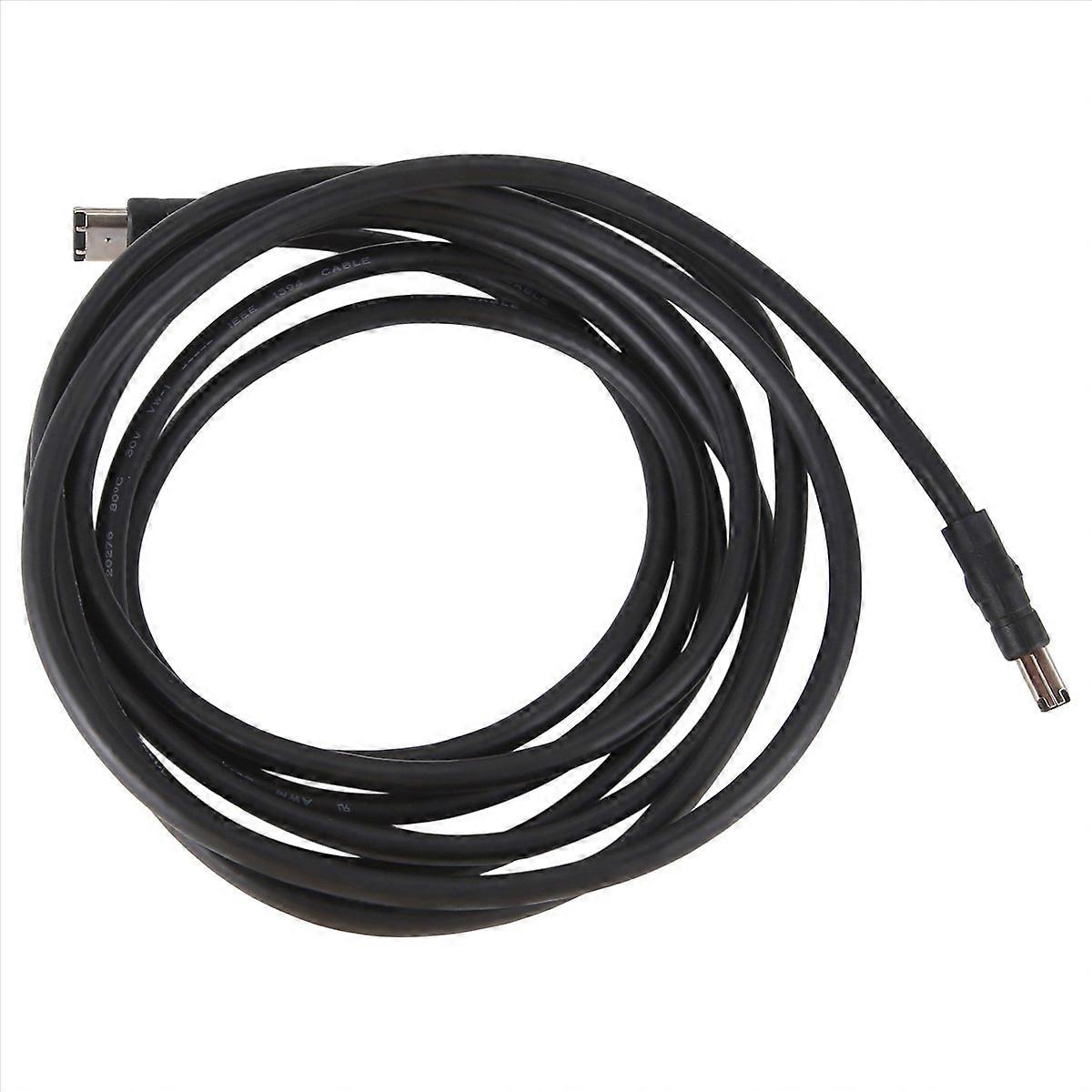 Firewire-400-zu-firewire-400-kabel, Schwarz, Ieee 1394, 6-poliger Stecker – 3 M