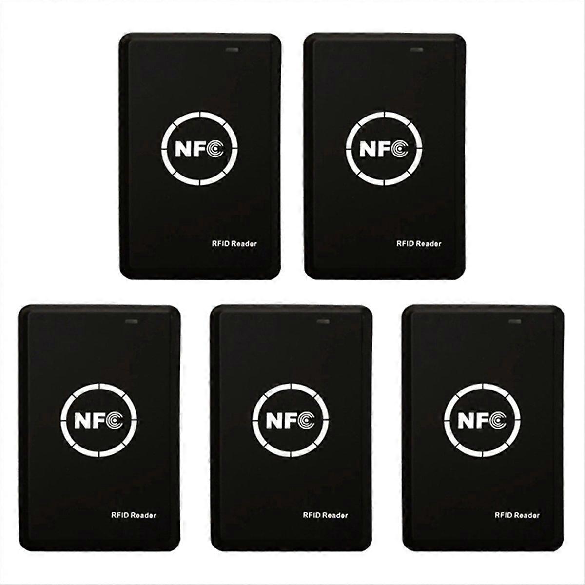 Nfc/rfid-smartcard-lesegerät (5 Stück) – 13,56 Mhz Und 125 Khz Rfid-kopierer/duplikator – Verschlüsselter Programmierer