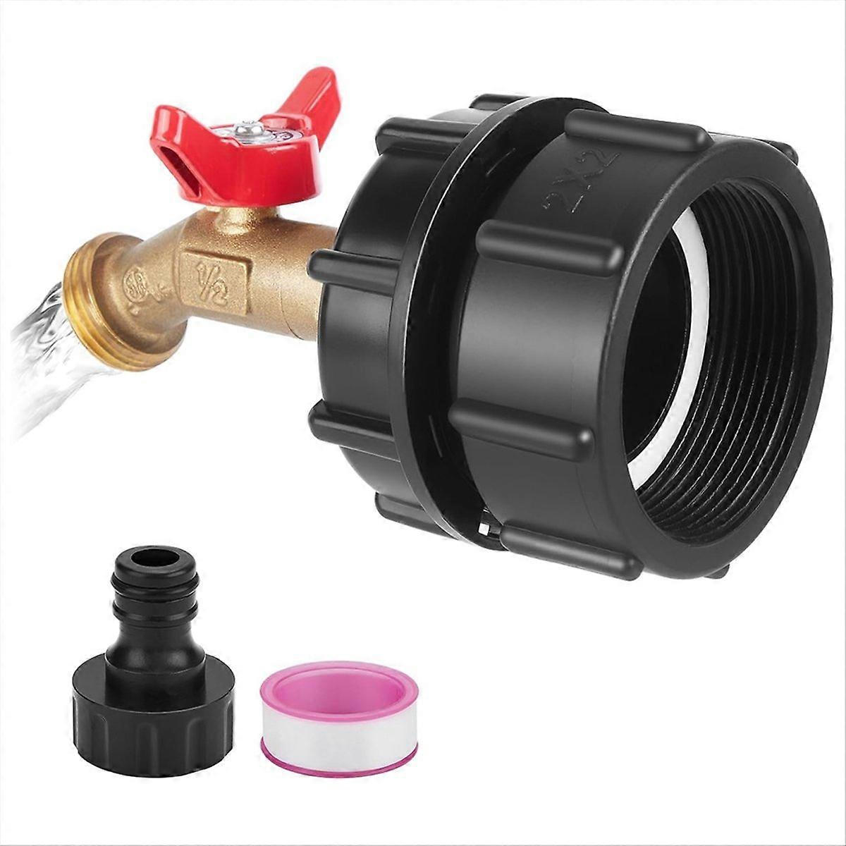 Adapter Für Ibc-tanks, 2,36-zoll-gewinde, Für Ibc-tanks Von 275 Bis 330 Gallonen.
