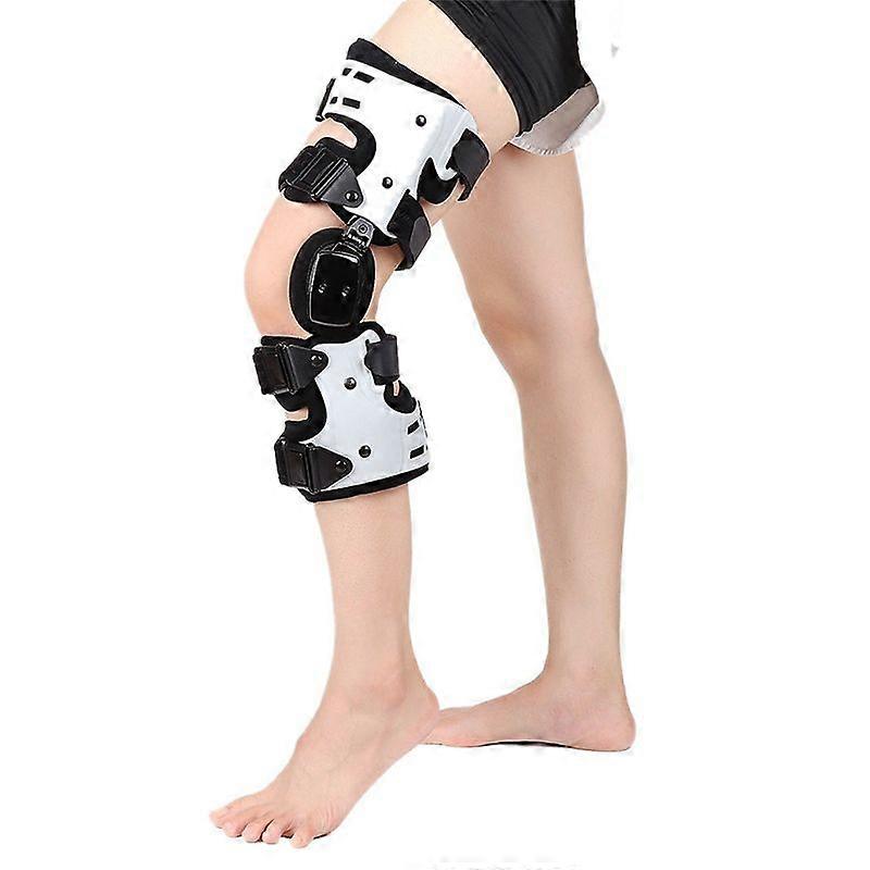 Linksseitige Mediale Knieorthese Für Arthritis