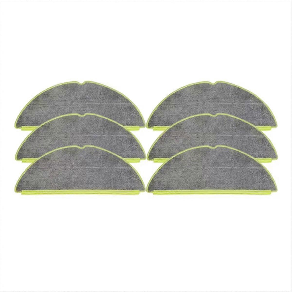 6er-pack Ersatzreinigungstücher Für Saugroboter 205 Combo / 205 Vac - Ersatzteile - Waschbare Tücher