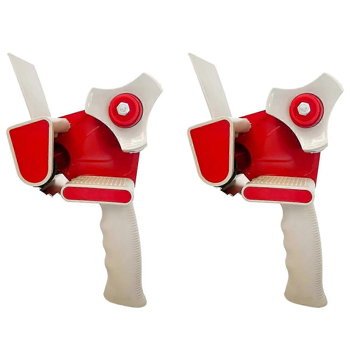 Abroller Für Verpackungsband (2 Stück), Kompatibel Mit 5 Cm Breiten Klebebandrollen, Ideal Für Gewerbliche Verpackungen Und Zum Verschließen Von Kartons.