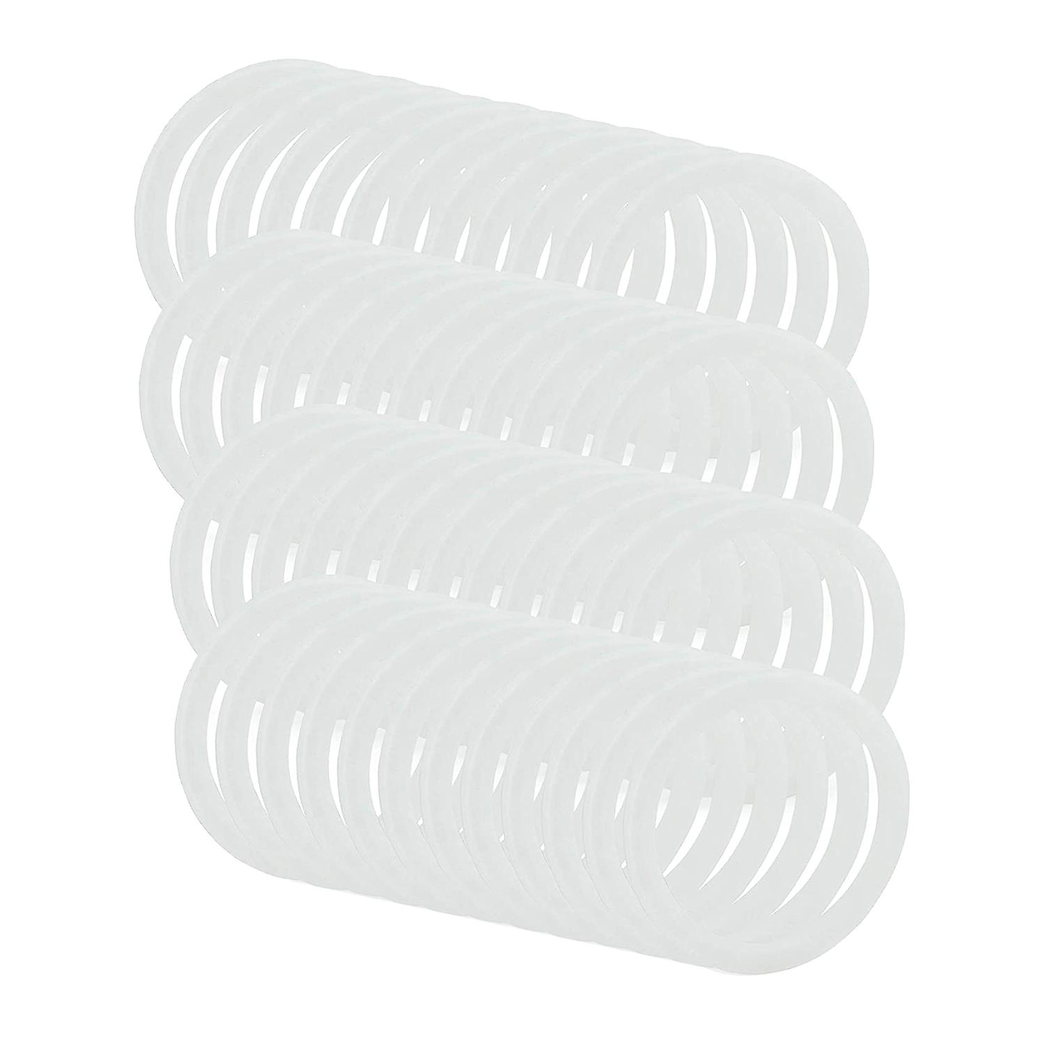 Silikondichtungen Für Weithals-einmachglasdeckel, 48er-packung