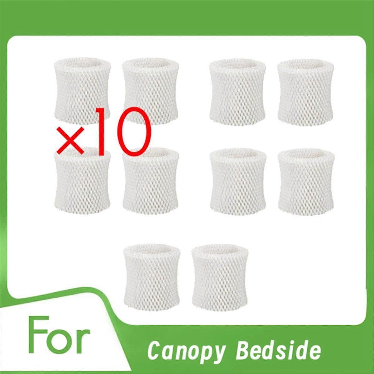 Packung Mit 10 Ersatzfiltern Für Docht-luftbefeuchter, Kompatibel Mit Nachttisch- Und Kinderzimmer-luftbefeuchtern.