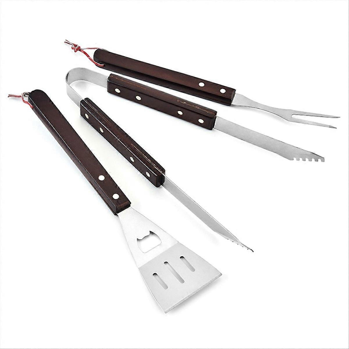Dreiteiliges Edelstahl-grillset