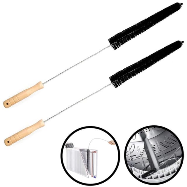 Bürste Für Flachheizkörper, Aieve 80 Cm Reinigungsbürste, Beheizte Bürste, Reinigungswerkzeug Für Heizkörper