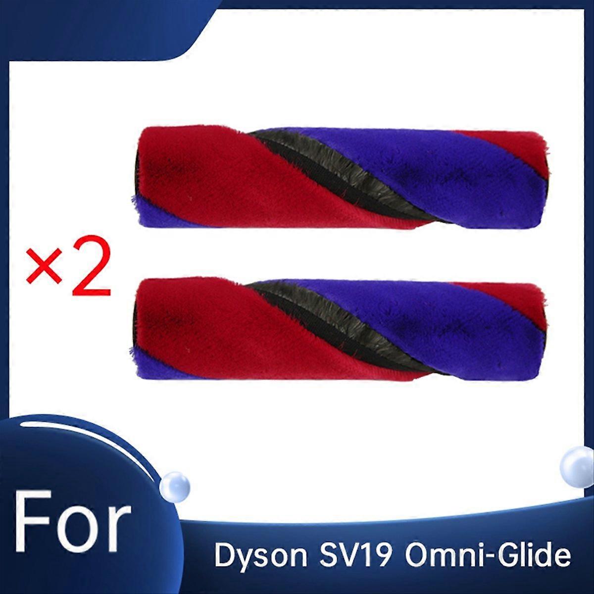 Set Mit 2 Hauptbürsten Für Den Omni-glide Sv19 Staubsauger: Doppelwalzenbürste Und Weiche Samtwalzenbürste. Zubehör