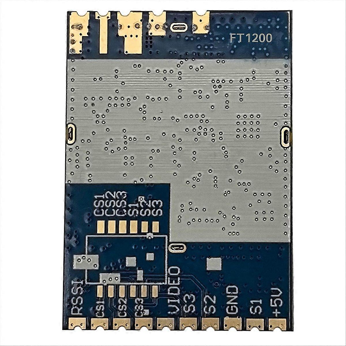 Fpv Ft1200 Analogempfänger 1,2 Ghz/1,3 Ghz/1,7 Ghz/2,2 Ghz, 64 Kanäle Mit Extrem Leistungsstarker Rssi-signalerkennung