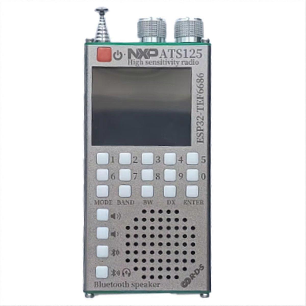 Ats125 Esp32 65–108 Mhz Fm/sw/mw/lw Tragbarer Radioempfänger Mit Nxp Tef6686 Chip, Dual-mode Bluetooth Stereo