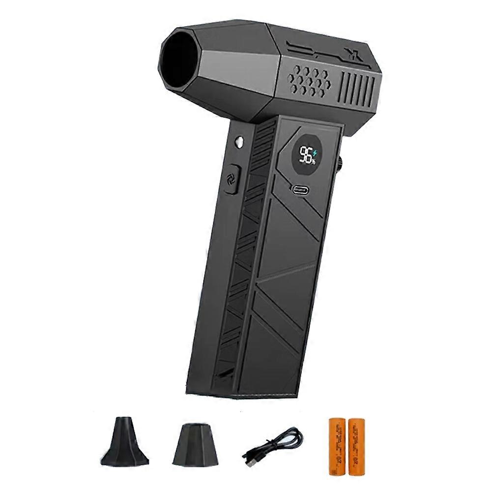 Turbo Fan C6 35000 U/min Mit Bürstenlosem Motor, Led-beleuchtung Und Ladeanzeige, Austauschbarer Akku.
