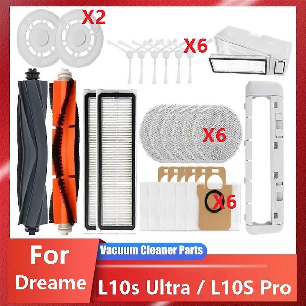 Zubehör Für Den Saugroboter L10s Ultra / L10s Pro: Beutel, Filter Und Reinigungsbürste.