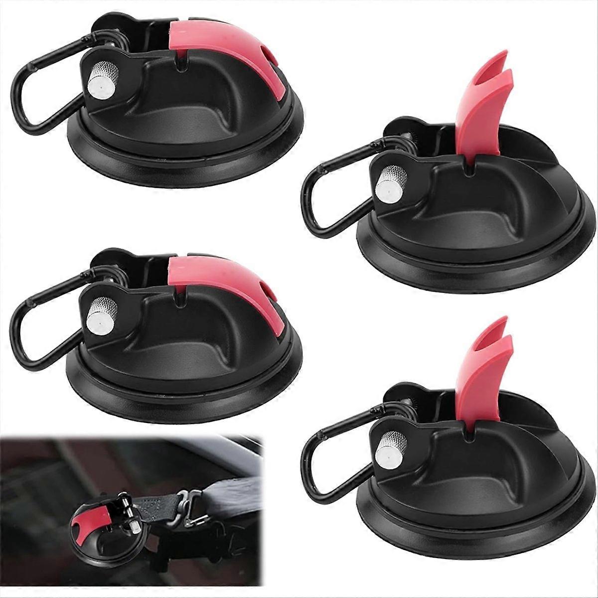 Saugnapfhaken, 4er-set, Camping-set Mit Saugnapf, Extra Starker Saugnapfanker