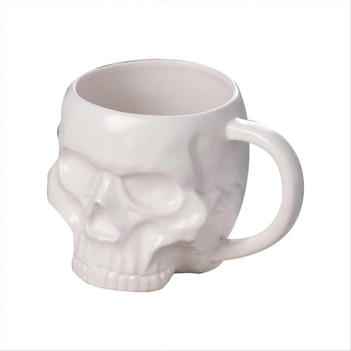 Halloween-totenkopfbecher Mit Henkel, Aber Ohne Deckel, Lustiger Keramikbecher.