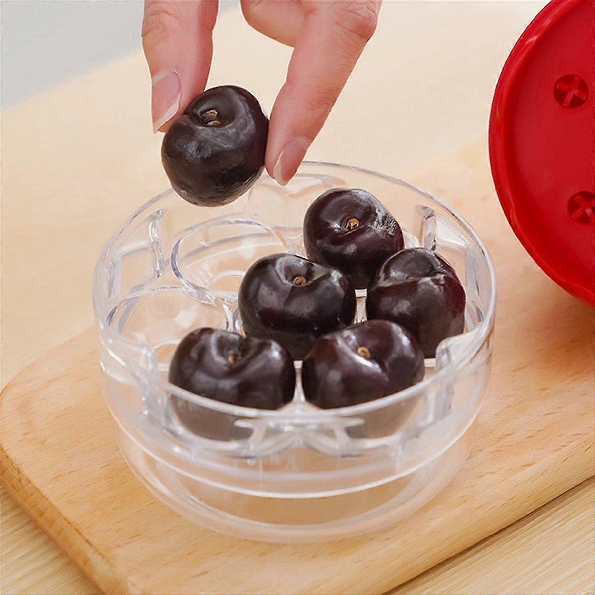 Kirschentkerner (2er-set), 7 Löcher Nach Oben Gerichtet.