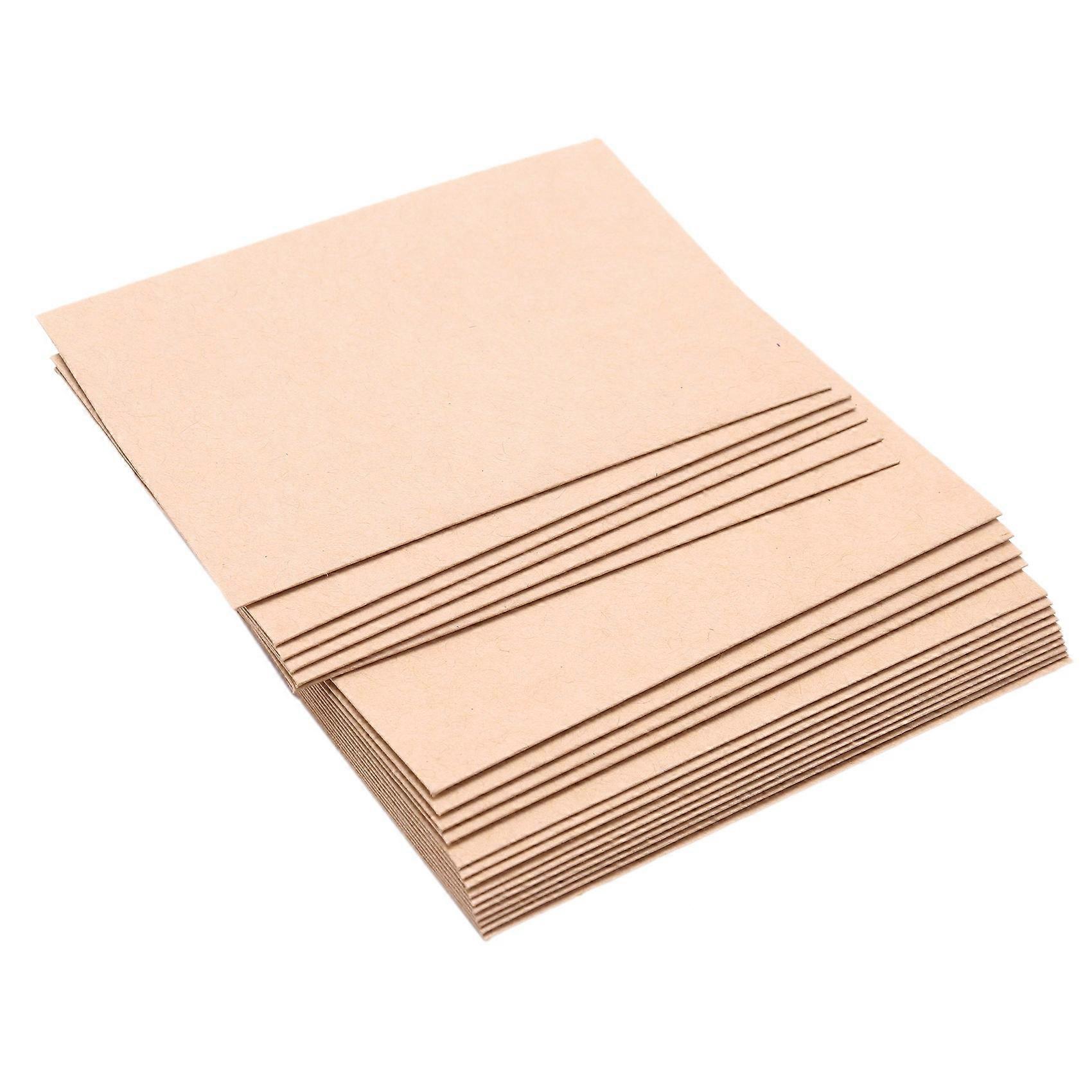 20 Klassische Geschenkumschläge Aus Kraftpapier Für Hochzeitseinladungen (braun)