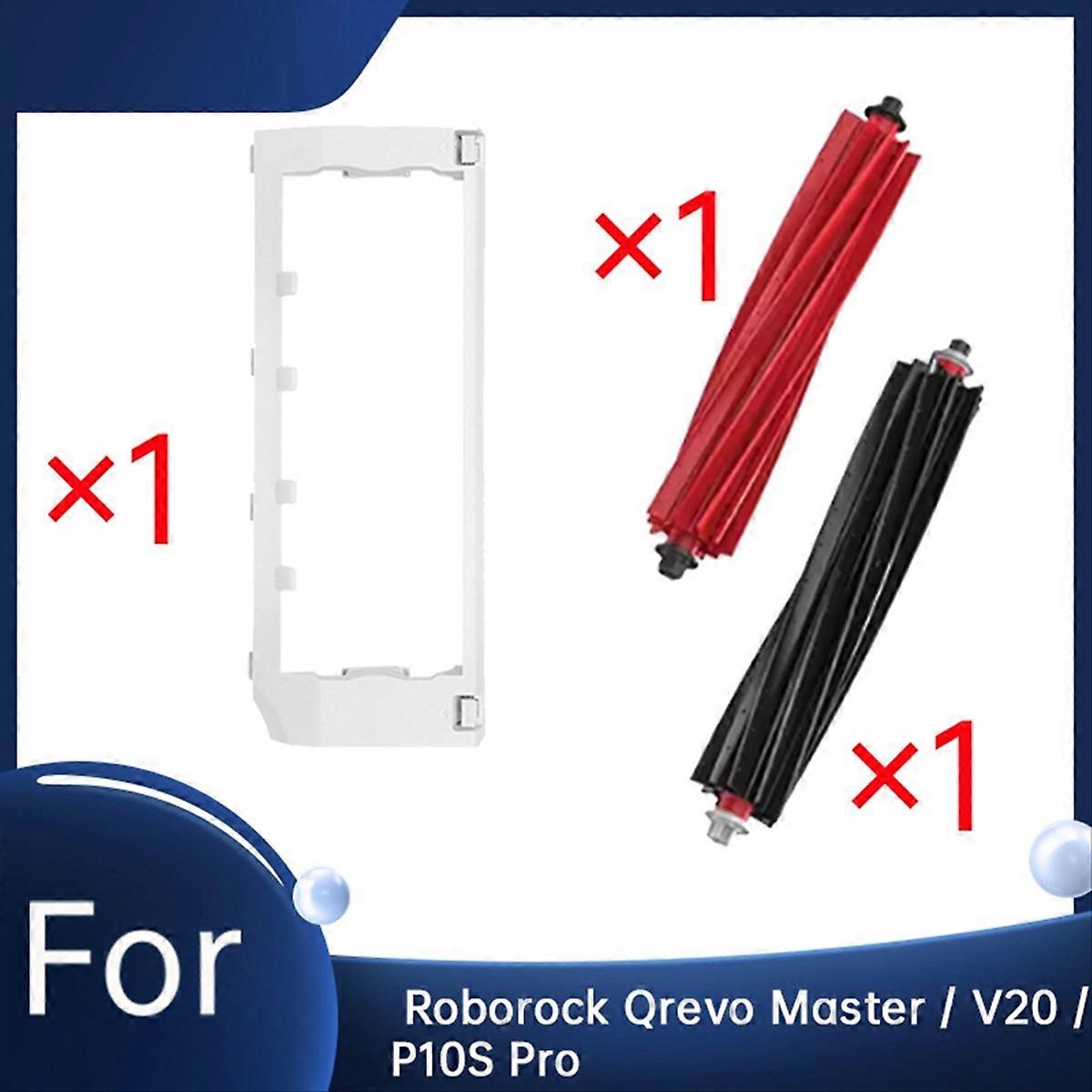 Hauptbürstenabdeckung Für Den Qrevo Master / V20 / P10s Pro Saugroboter Mit 1 Paar Hauptbürsten Und Automatischer Entleerung