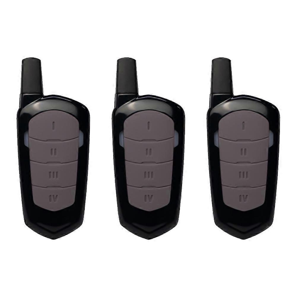 433-mhz-fernbedienung Mit Festcode Für Garagentoröffner (h80, Tx22, E80, Tx54r, X52r) – 3er-pack Mit Anweisungssendern