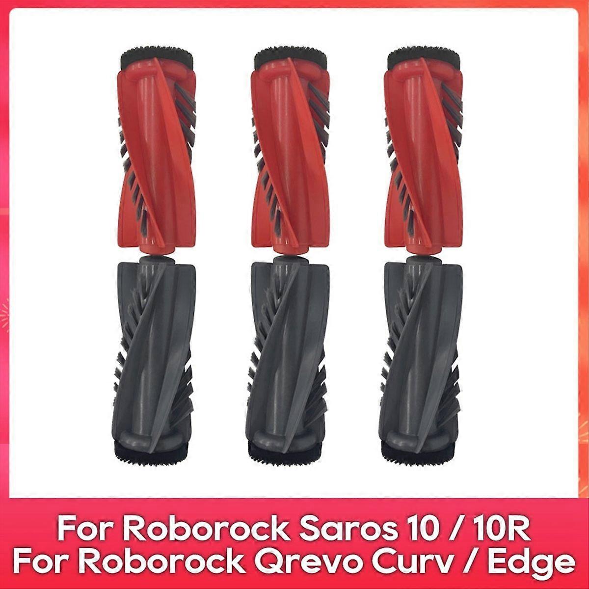 Rotierende Bürste Für Die Staubsauger Saros 10 / Saros 10r / Qrevo Curv / Qrevo Edge, Doppelbürste Mit Kurzen Borsten
